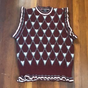 NWOT Cider Sweater vest